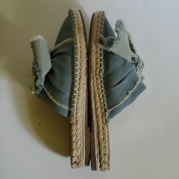 DV by Dolce Vita Espadrilles Sandals Blue Denim SHOES Women's Size 6 WOMAN'S - Picture 8 of 12